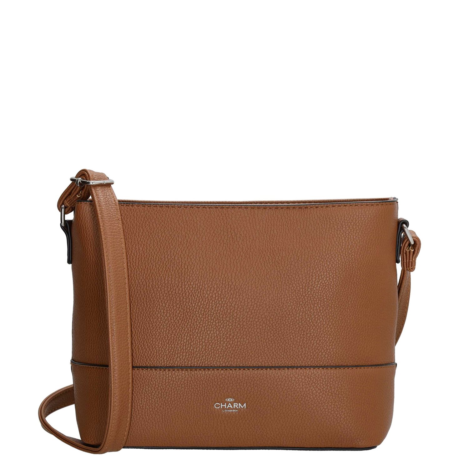 Charm London Stratford Schoudertas midbrown damestas